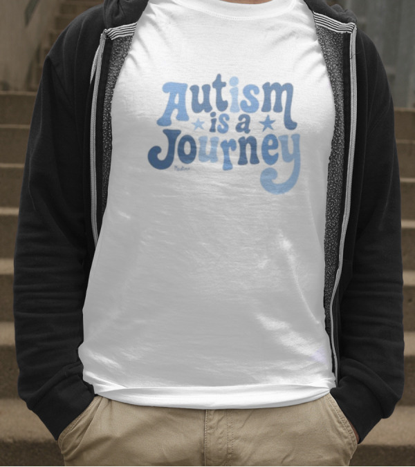 Autism Is A Journey Madison Marilla With Stars T-Shirt