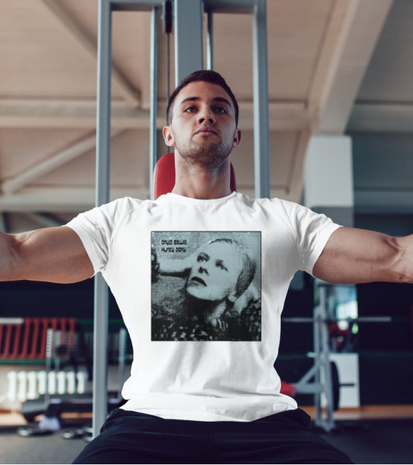 David Bowie Hunky Dory Album Cover Iconic 1971 Retro Style T-Shirt
