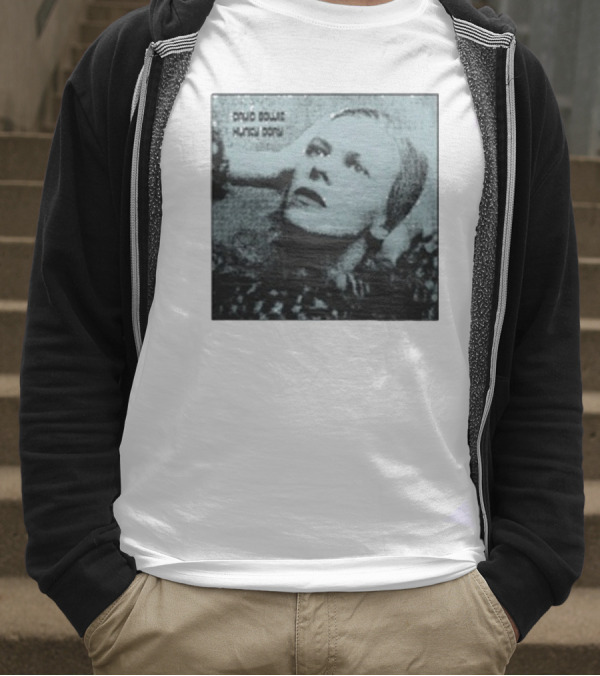 David Bowie Hunky Dory Album Cover Iconic 1971 Retro Style T-Shirt