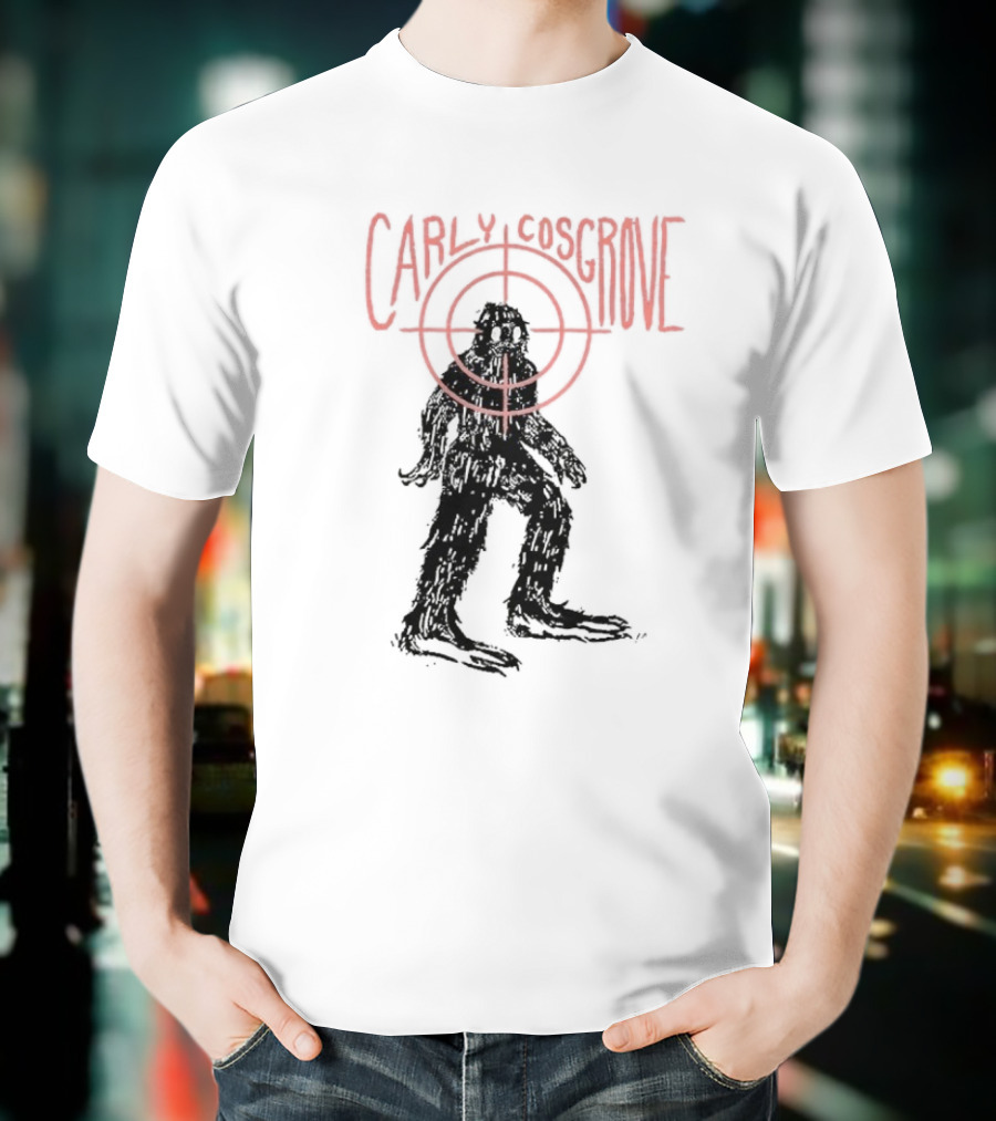 Carly Cosgrove Bigfoot Targeted Silhouette T-Shirt