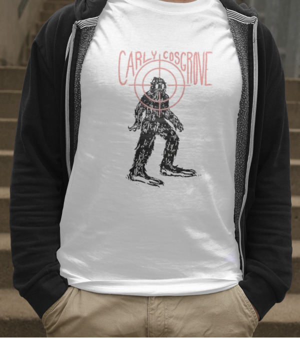 Carly Cosgrove Bigfoot Targeted Silhouette T-Shirt