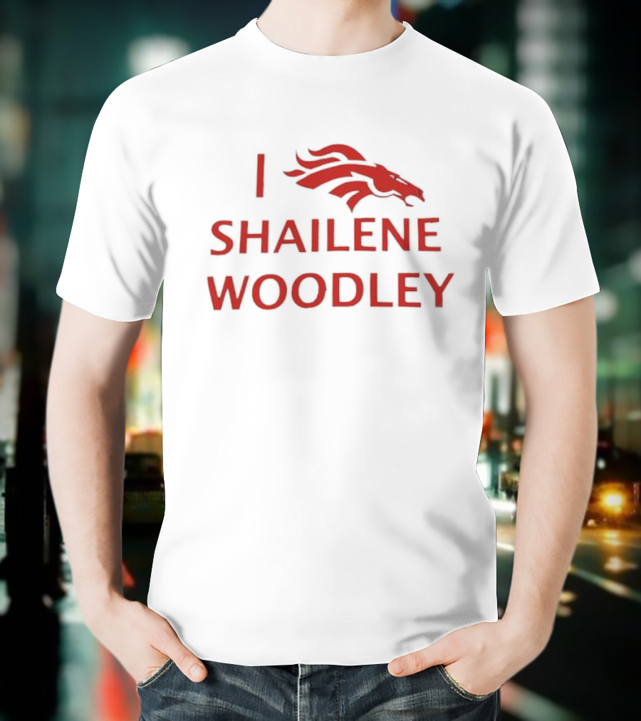 I Shailene Woodley Denver Broncos T-Shirt