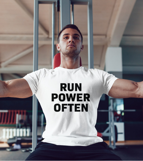 Coach Tom Yashinsky Run Power Often Football And Wings Illustration T-Shirt