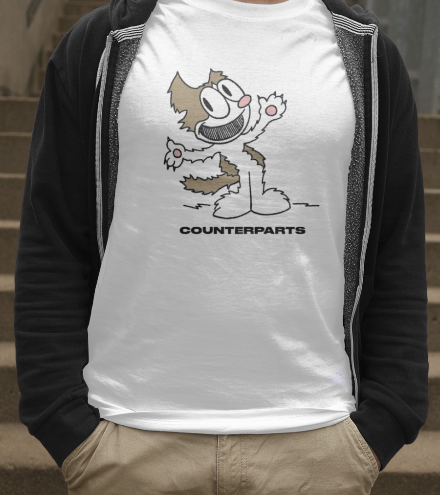 Counterparts Kuma Is My Bias Cute Bear Face T-Shirt