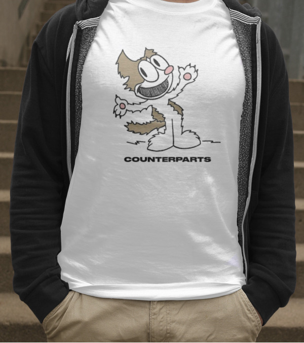 Counterparts Kuma Is My Bias Cute Bear Face T-Shirt