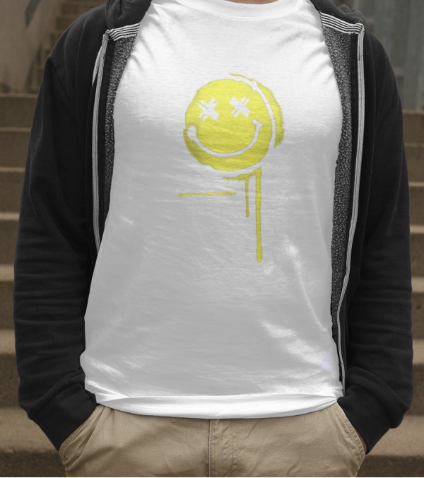 Electric Callboy Dripping Smiley Face T-Shirt