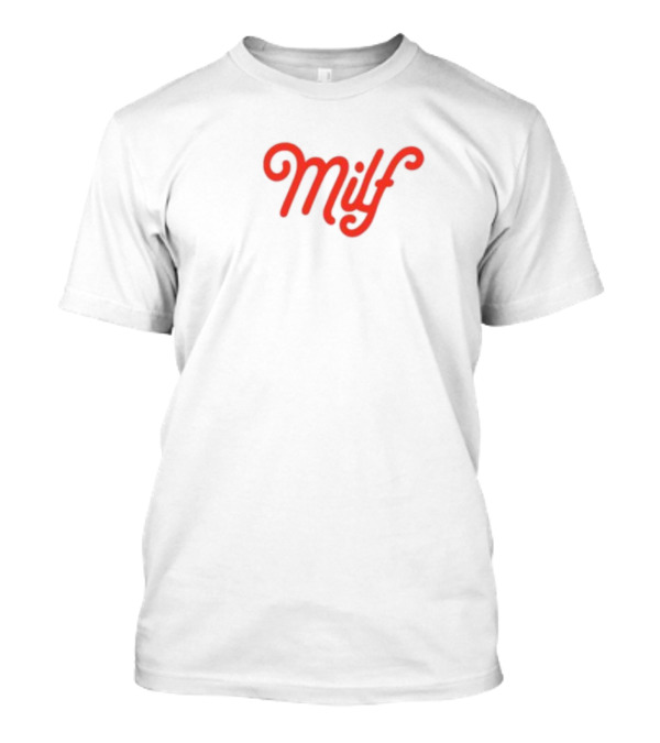 Elizabeth Bay Milf Retro Script Style T-Shirt