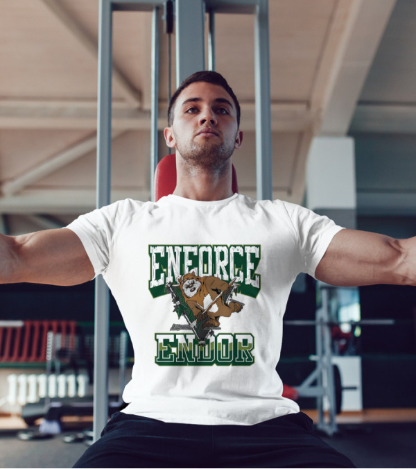 Enforce Endor Hockey Ewok Warrior T-Shirt