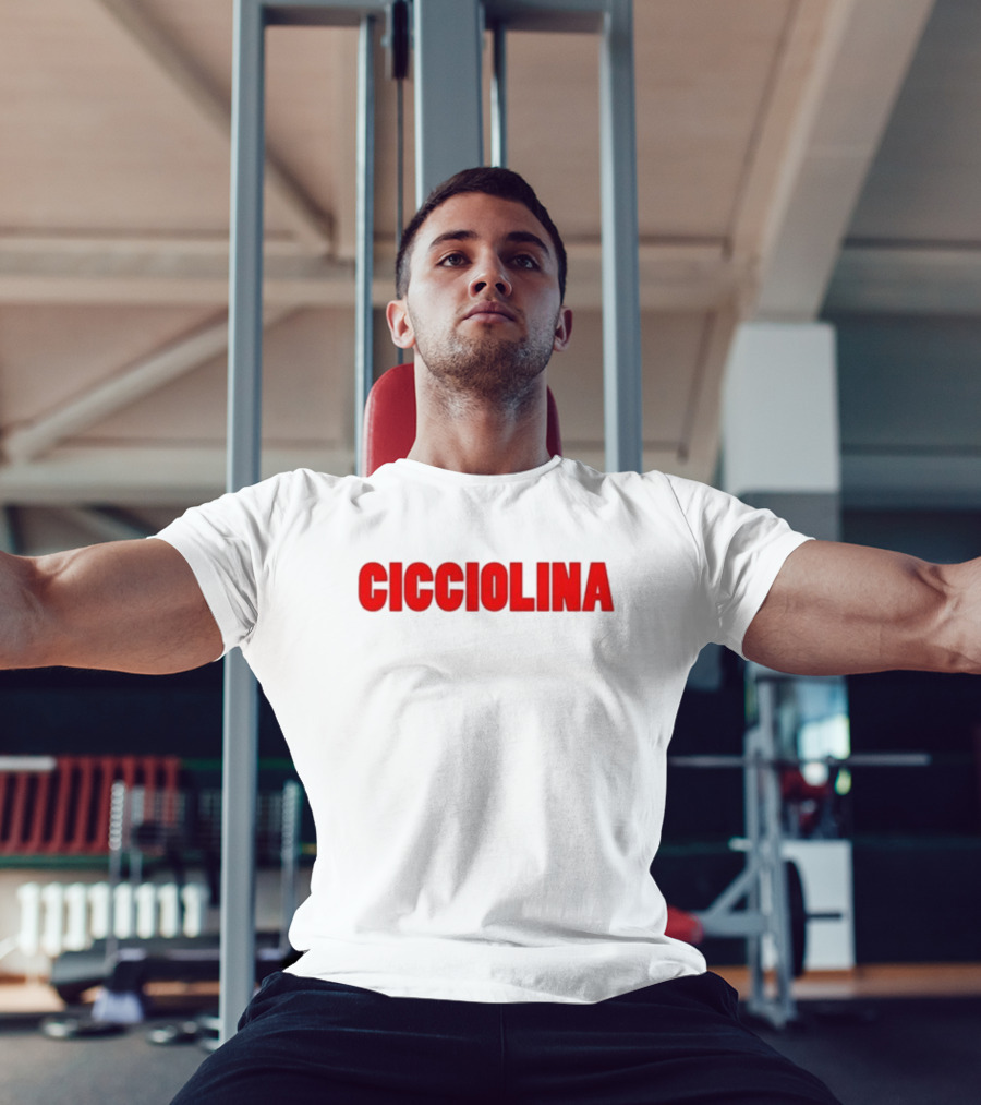 Erika Vikman Cicciolina Red Bold Statement T-Shirt