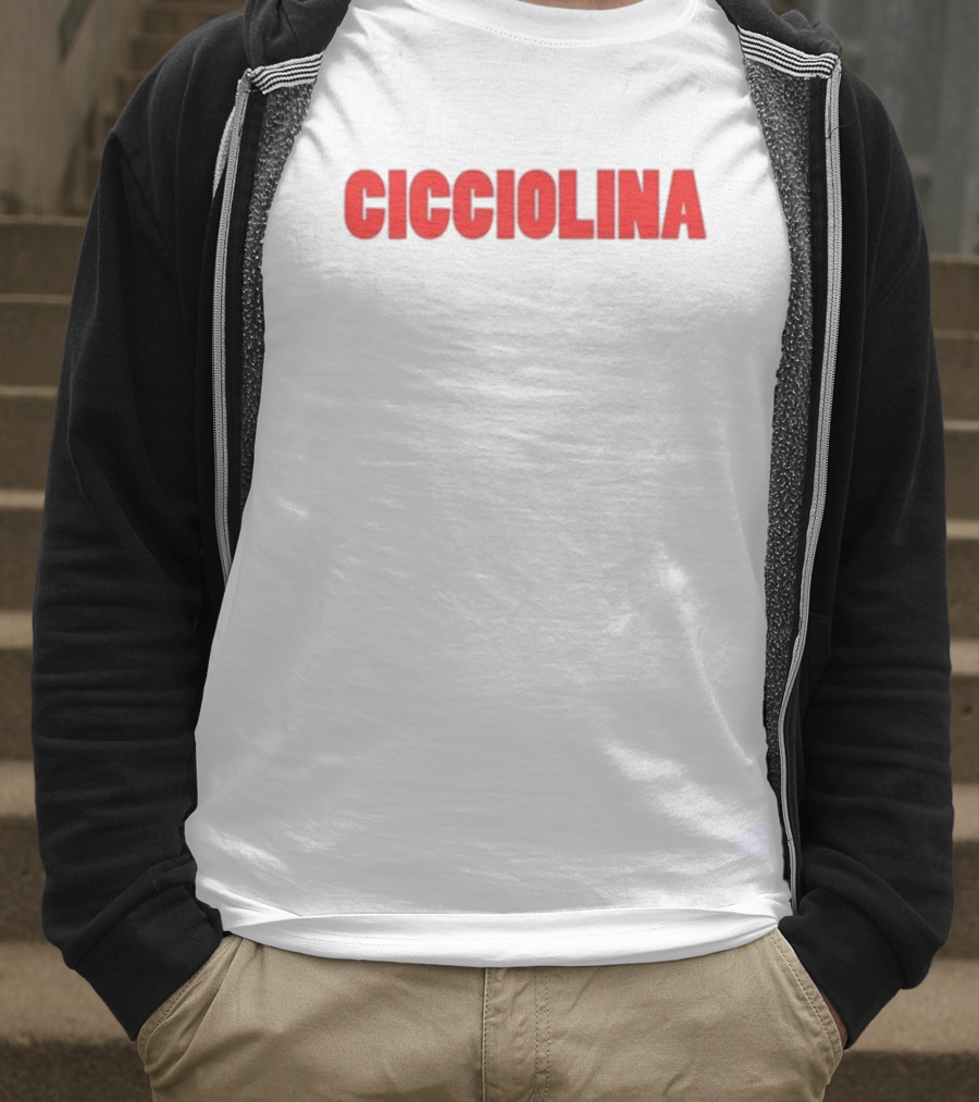 Erika Vikman Cicciolina Red Bold Statement T-Shirt