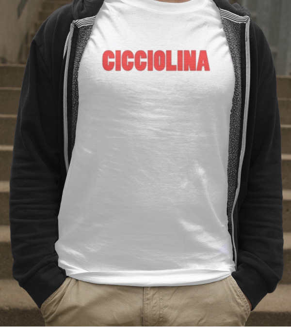 Erika Vikman Cicciolina Red Bold Statement T-Shirt