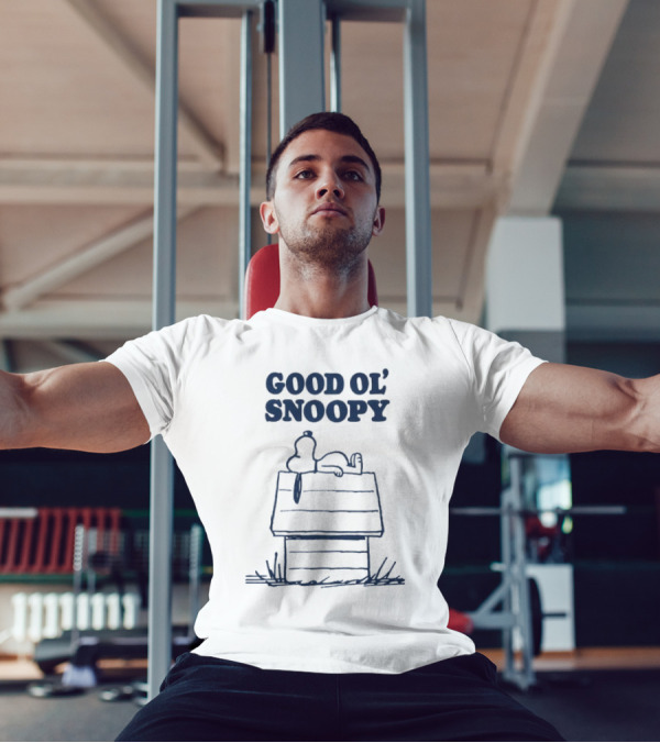 Good Ol’ Snoopy Lying On Doghouse T-Shirt