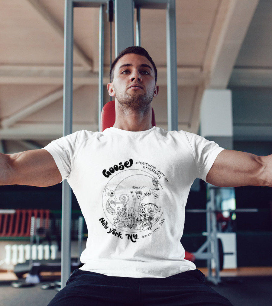 Goose Everything Must Go Experience With Skeleton Vibes T-Shirt