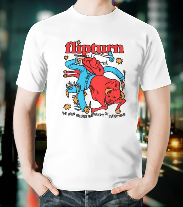 Flipturn Rodeo Clown I've Been Feeling The Word Of Emptiness T-Shirt