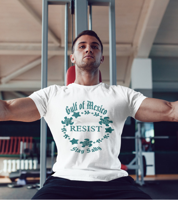 Gulf Of Mexico Resist Stay Salty Turtle T-Shirt