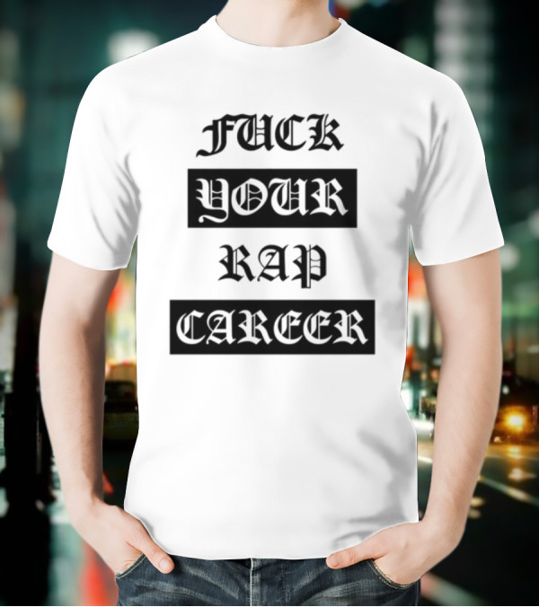 Foos Gone Wild F Your Rap Career Hand Sign Graphic T-Shirt
