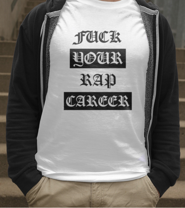 Foos Gone Wild F Your Rap Career Hand Sign Graphic T-Shirt