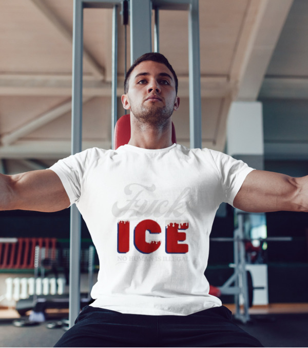 Fuck ICE No Human Is Illegal T-Shirt