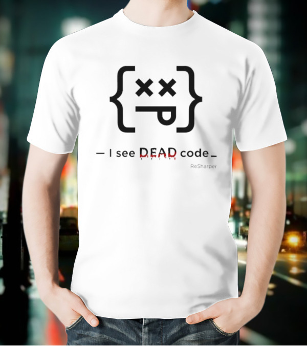 I See Dead Code Sense Programming Humor With Ghost Icon T-Shirt