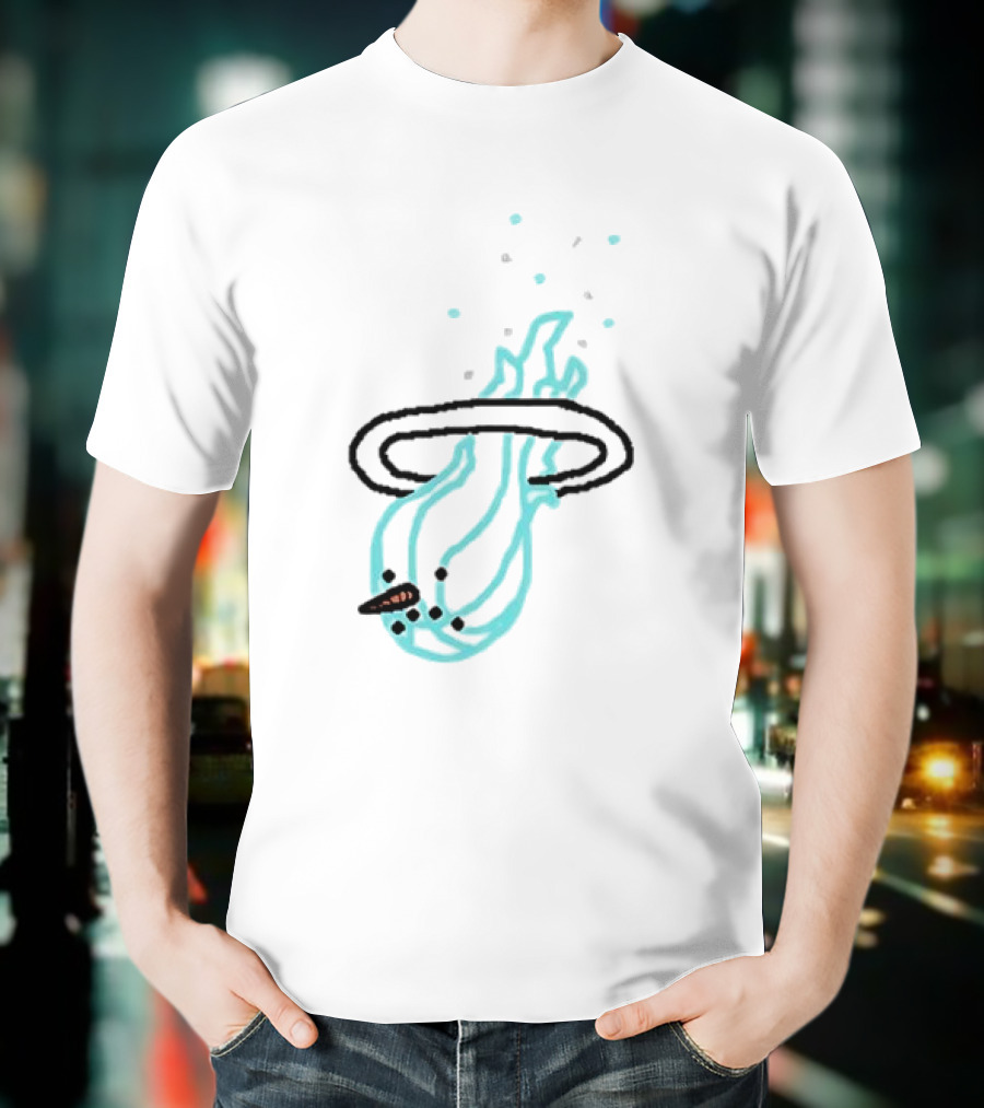Jimmy Butler Miami Cold Drip NBA Basketball Star Cigar Illustration T-Shirt