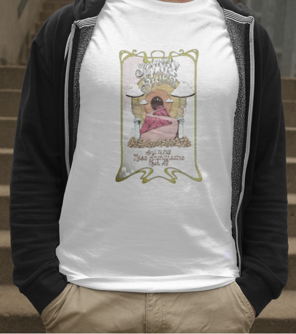 Johnny Blue Skies April 29 2025 Mesa Amphitheatre Mesa AZ Artwork T-Shirt