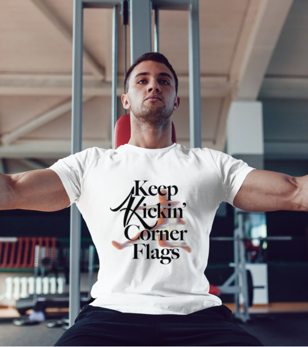 Keep Kickin Corner Flag T-Shirt