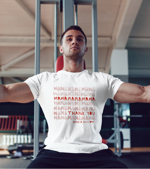Mama Mama Mama Thank You Mama Make A Nice Świąt T-Shirt