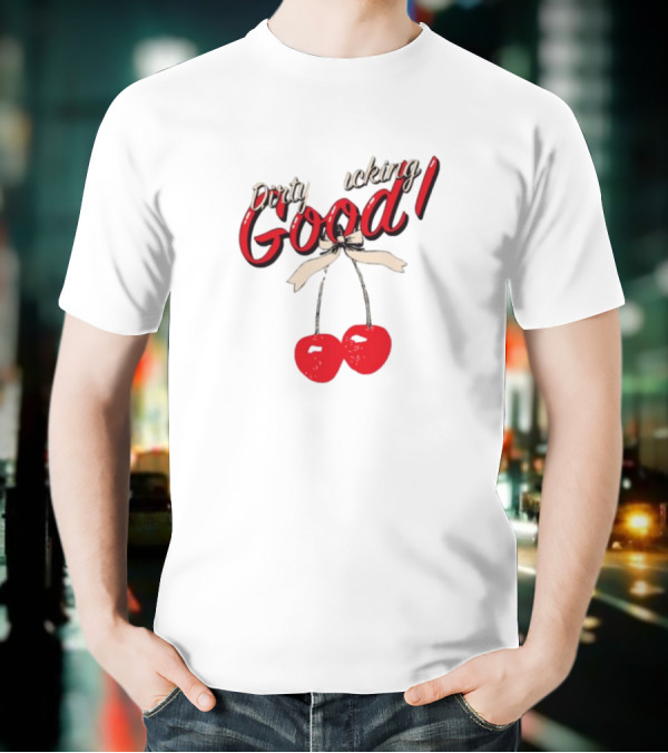 Dirty Good Cherries Bow T-Shirt