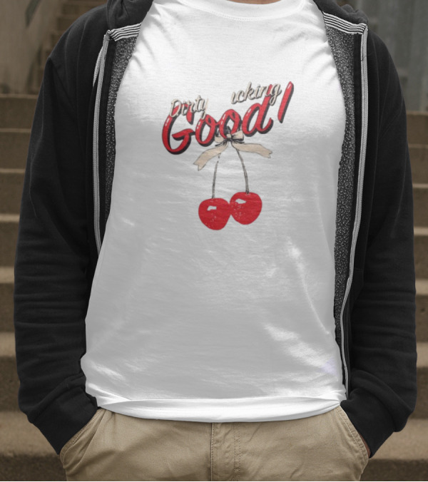 Dirty Good Cherries Bow T-Shirt