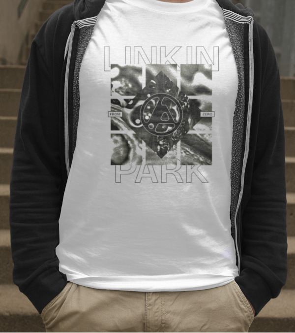 Linkin Park From Zero Strobe Sunburst Logo T-Shirt