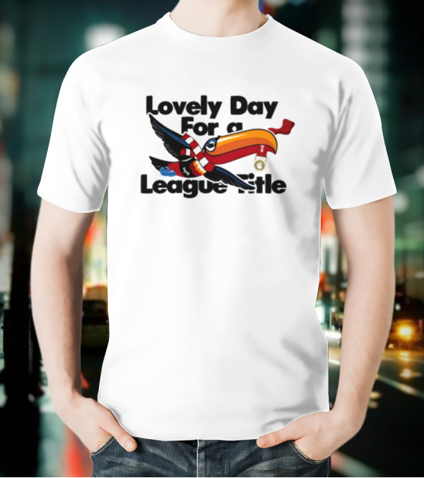 Lovely Day For A League Title Manchester United Toucan Soccer Victory T-Shirt