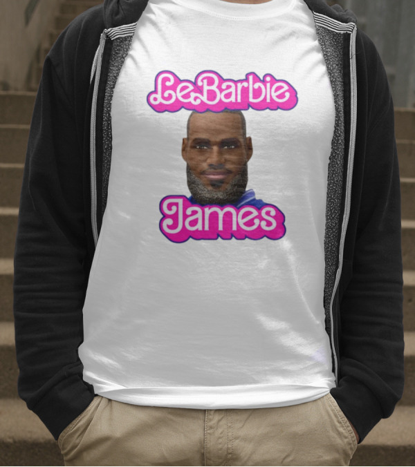 LeBarbie James Luka Doncic Long Sleeve Basketball Edition T-Shirt