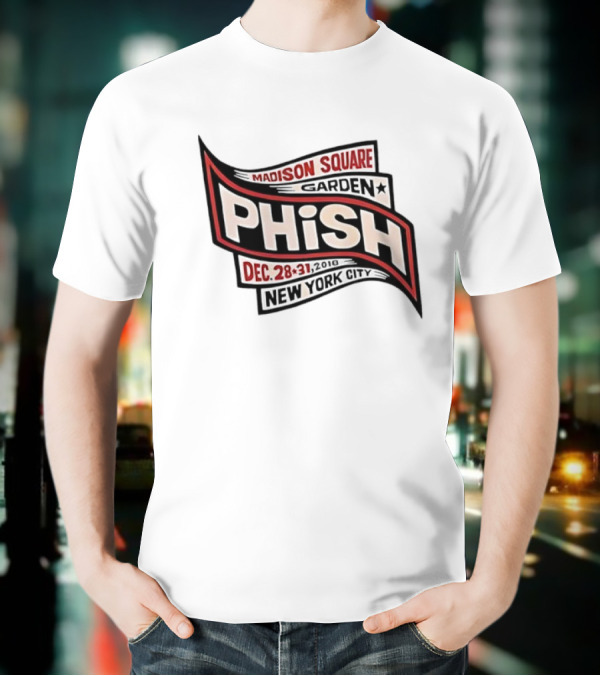 Madison Square Garden Phish December 28 T-Shirt