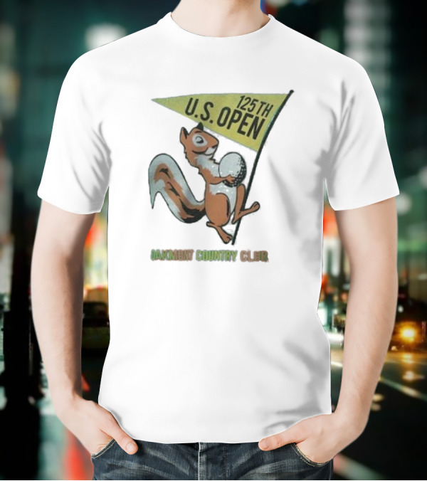 Oakmont Country Club 125TH U.S. Open Squirrel 2025 Golf T-Shirt