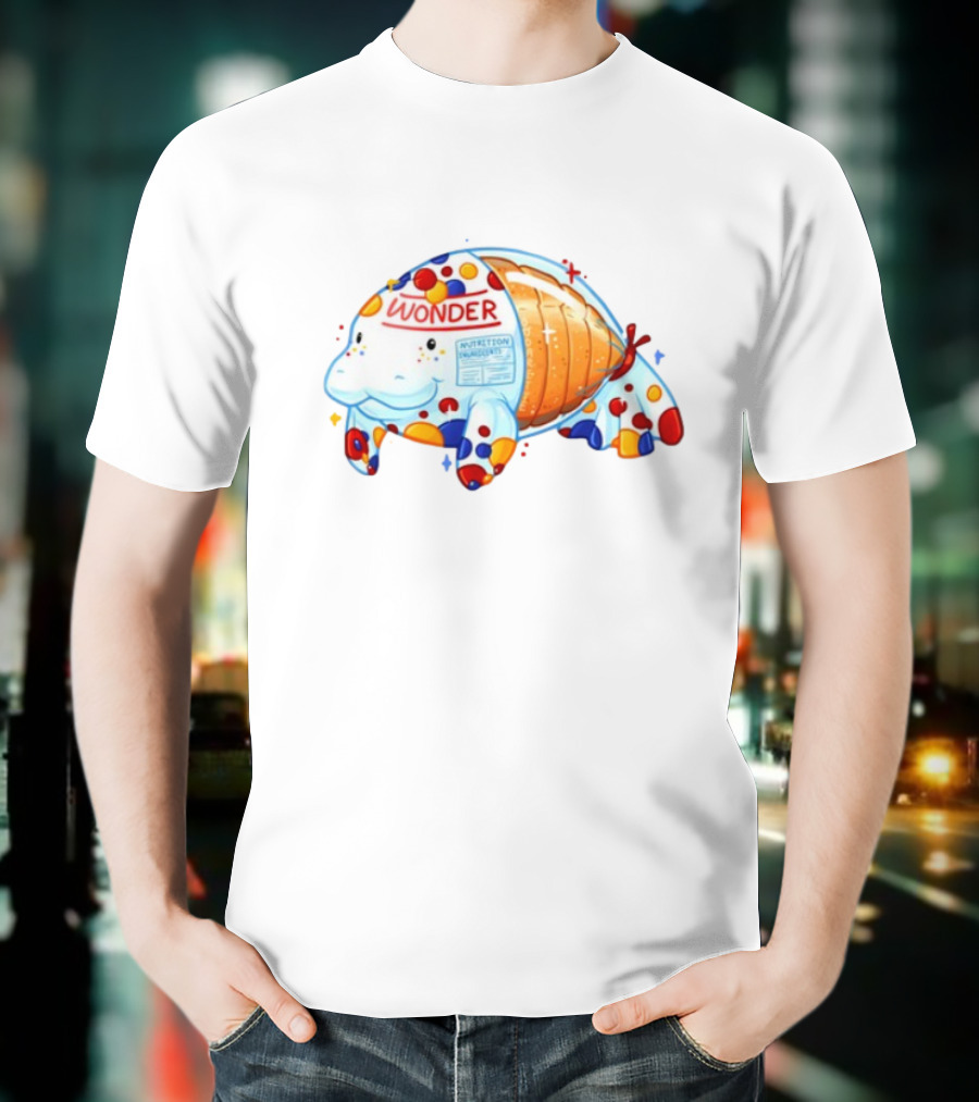 Oddarette Wonder Nutrition Ingredients Happy Manatee T-Shirt