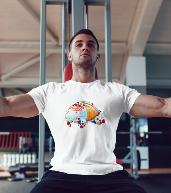 Oddarette Wonder Nutrition Ingredients Happy Manatee T-Shirt