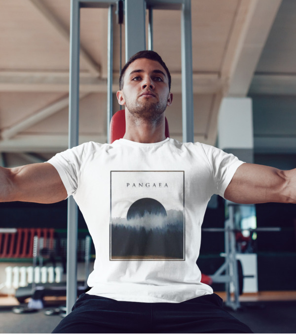 Pangaea Forest Circle Moon Mist T-Shirt