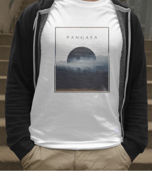 Pangaea Forest Circle Moon Mist T-Shirt