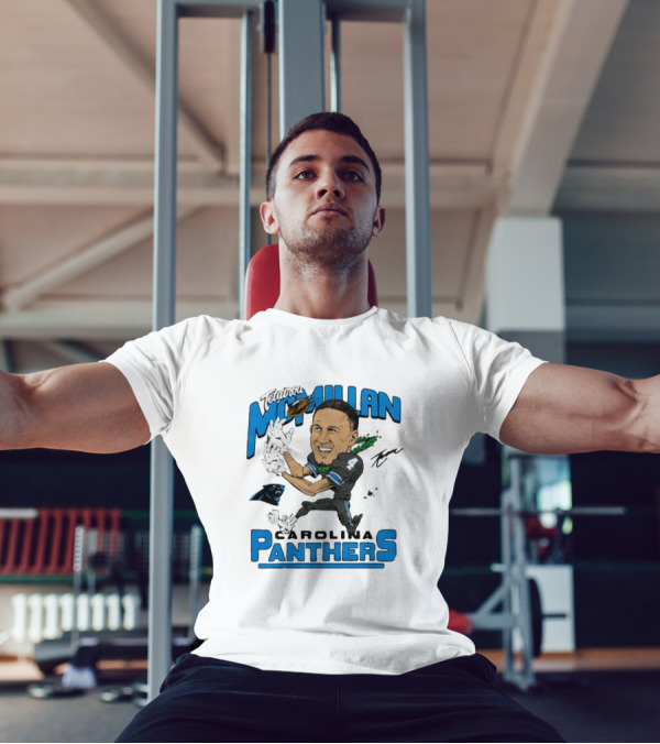 Tetairoa McMillan Carolina Panthers Signature T-Shirt