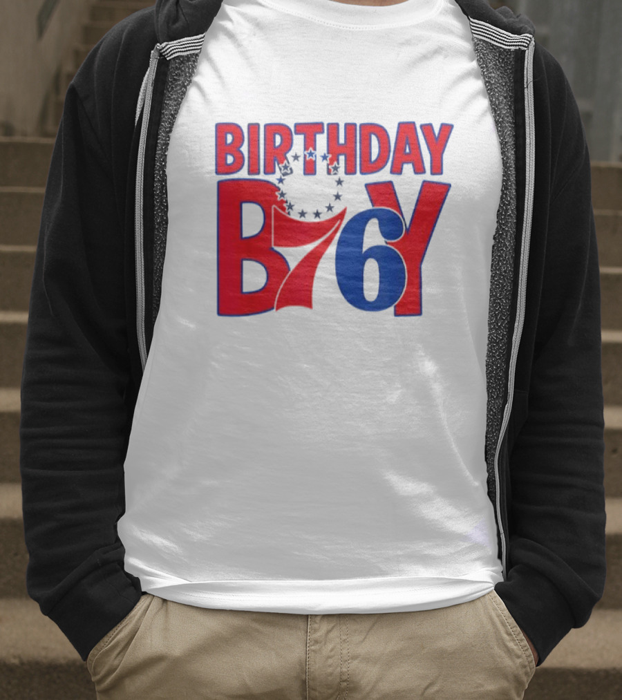 Philadelphia 76ers NBA Birthday Boy B76Y T-Shirt