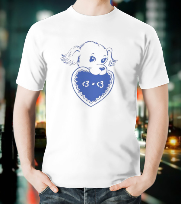 Puppy Heart 3 X 3 T-Shirt