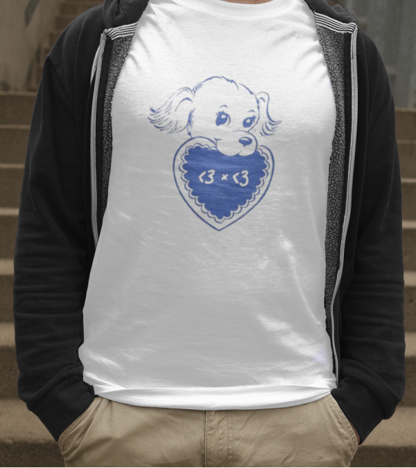 Puppy Heart 3 X 3 T-Shirt