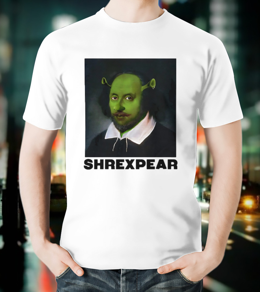 Shrek Shakespeare Shrexpear Parody Fusion T-Shirt