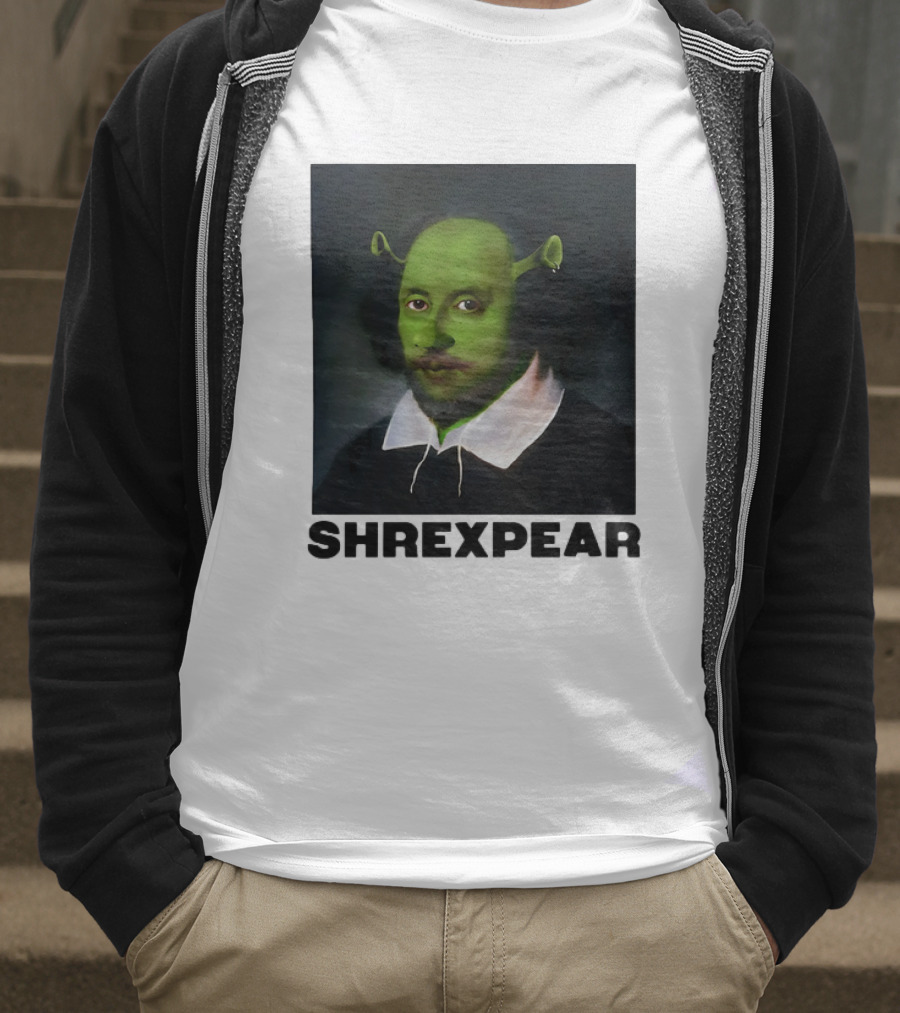 Shrek Shakespeare Shrexpear Parody Fusion T-Shirt