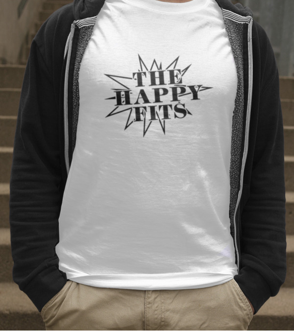 The Happy Fits Boom Comic Explosion Graphic T-Shirt
