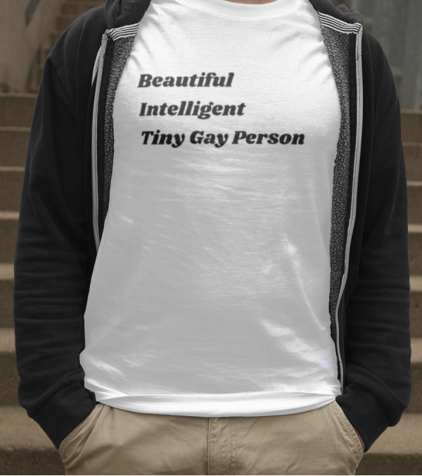 Nordic God Beautiful Intelligent Tiny Gay Person T-Shirt
