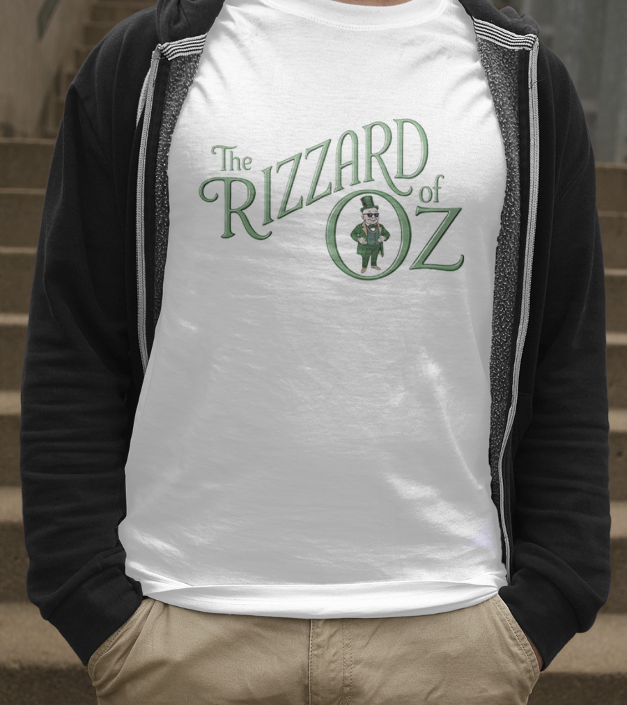 The Rizzard Of Oz Boston Celtics Basketball Wizard T-Shirt