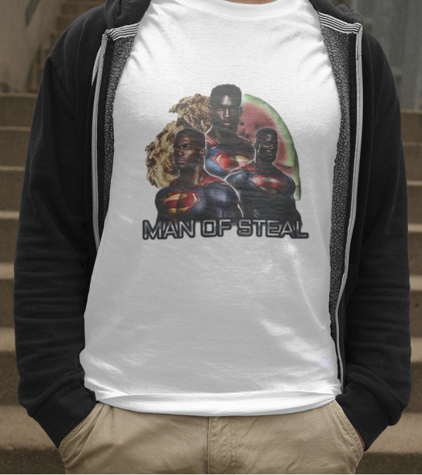 Man Of Steal Superman Cookie Watermelon T-Shirt