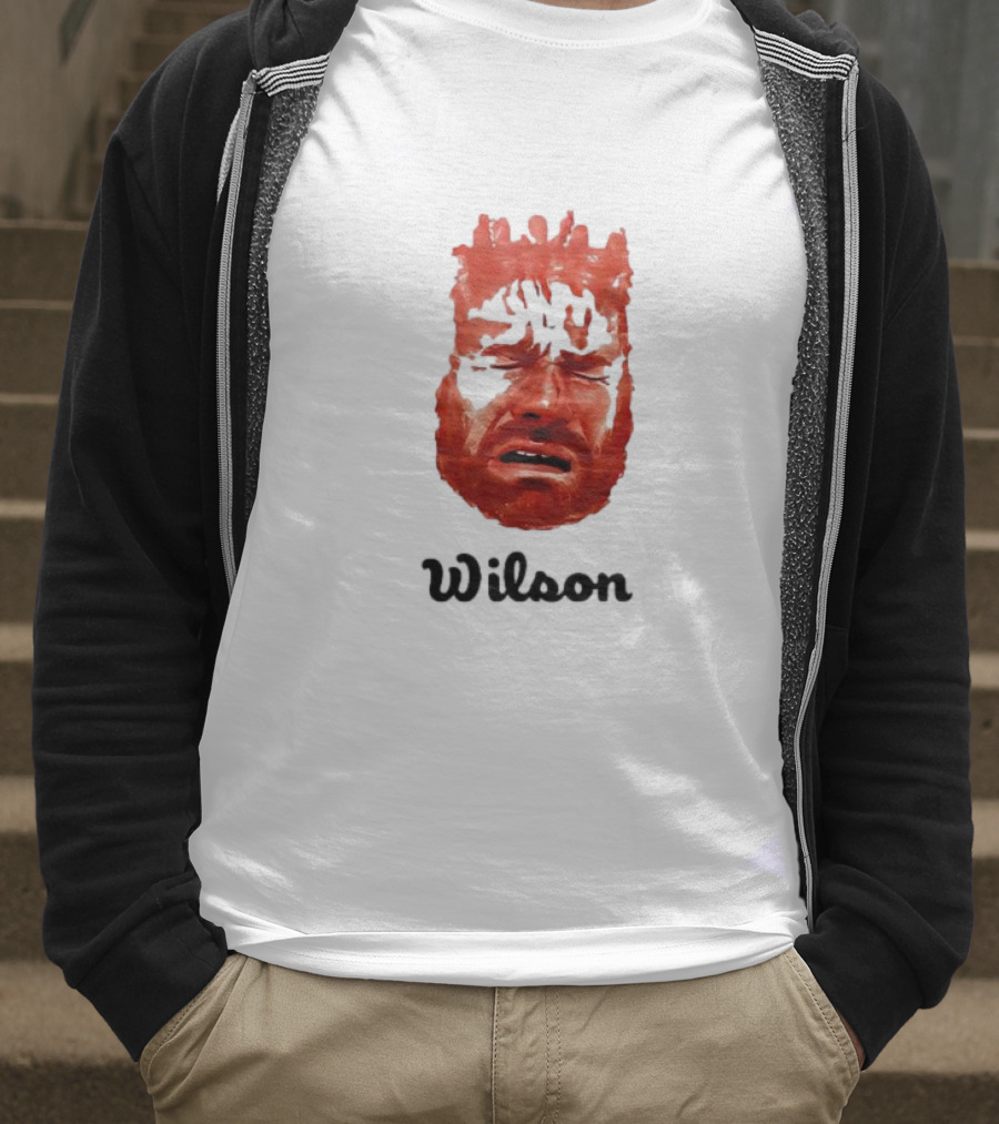 Wilson Tom Wilson Fake Crying Meme Red Face 2025 T-Shirt