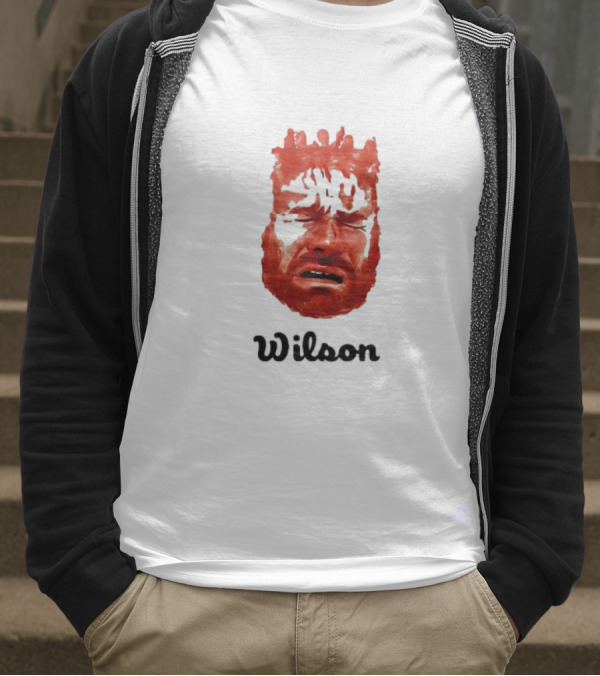 Wilson Tom Wilson Fake Crying Meme Red Face 2025 T-Shirt